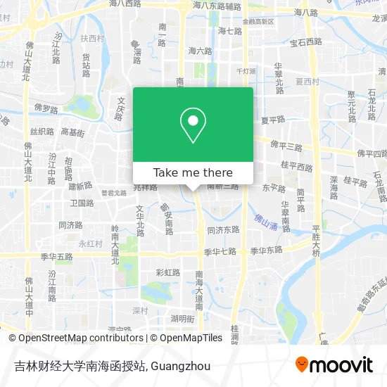 吉林财经大学南海函授站 map
