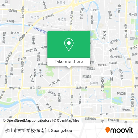 佛山市财经学校-东南门 map