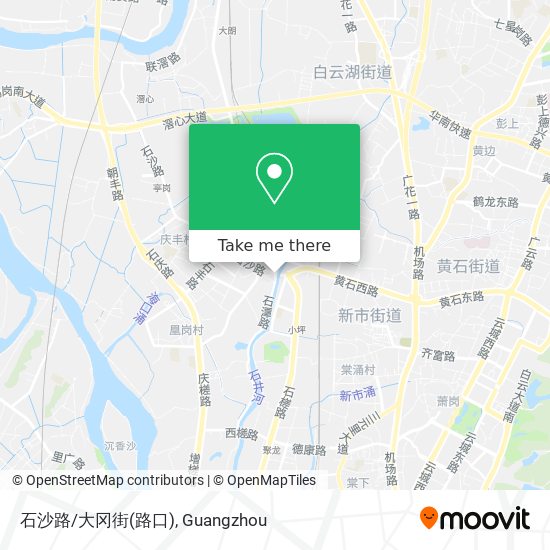 石沙路/大冈街(路口) map