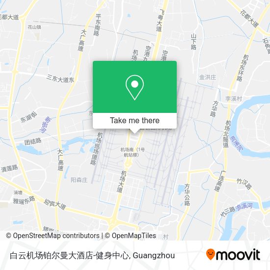 白云机场铂尔曼大酒店-健身中心 map