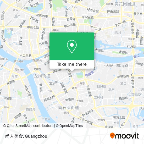 尚人美食 map