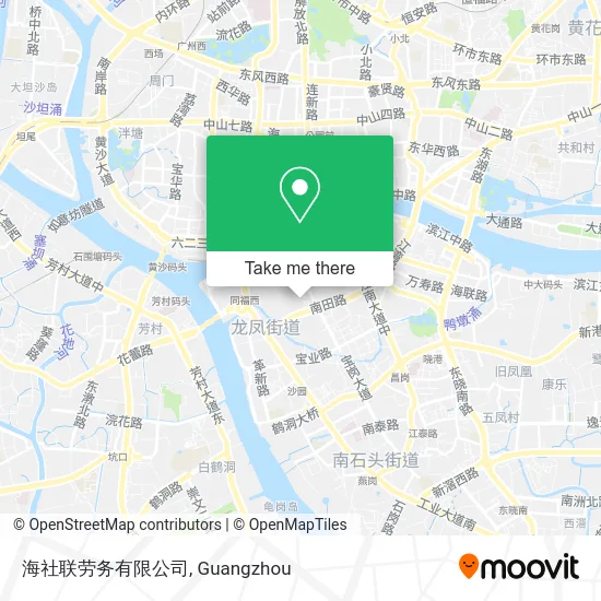 海社联劳务有限公司 map