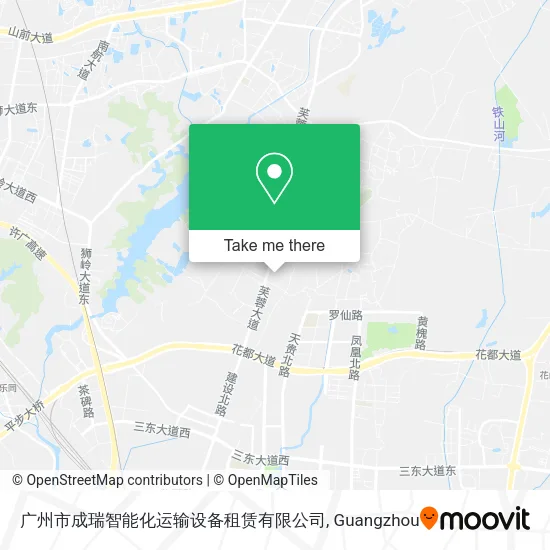 广州市成瑞智能化运输设备租赁有限公司 map