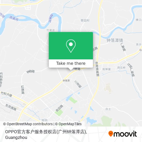 OPPO官方客户服务授权店(广州钟落潭店) map