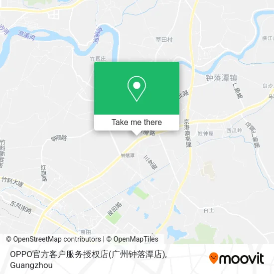 OPPO官方客户服务授权店(广州钟落潭店) map
