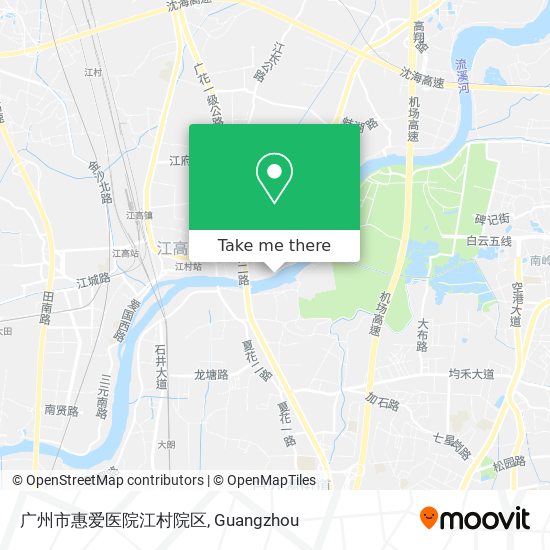 广州市惠爱医院江村院区 map