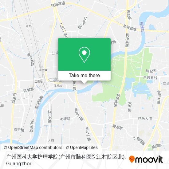 广州医科大学护理学院(广州市脑科医院江村院区北) map