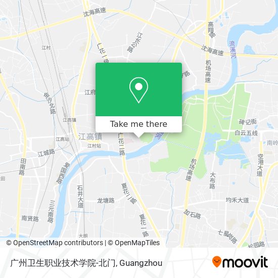 广州卫生职业技术学院-北门 map