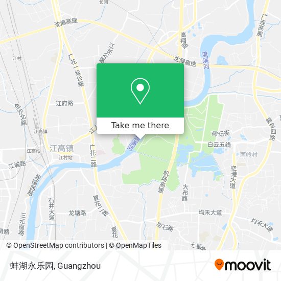 蚌湖永乐园 map