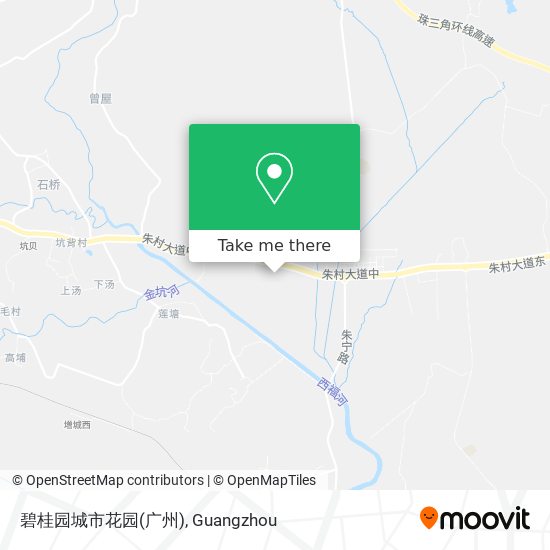 碧桂园城市花园(广州) map