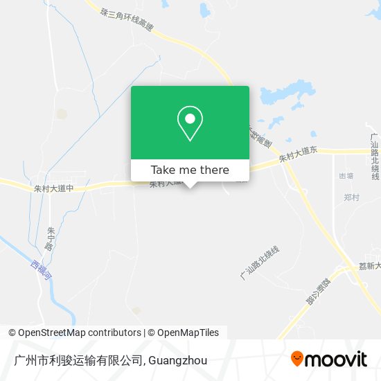 广州市利骏运输有限公司 map