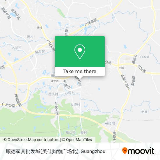 顺德家具批发城(美佳购物广场北) map