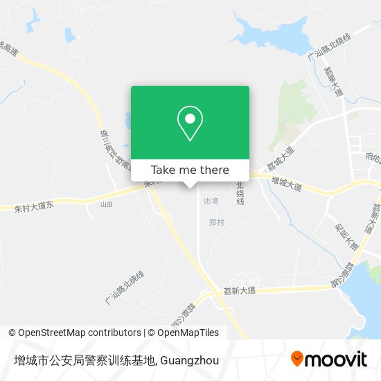 增城市公安局警察训练基地 map