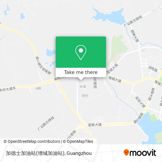 加德士加油站(增城加油站) map