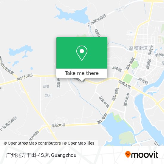 广州兆方丰田-4S店 map