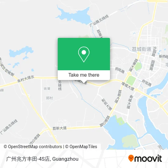 广州兆方丰田-4S店 map