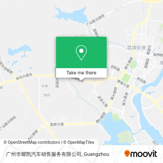 广州市耀凯汽车销售服务有限公司 map