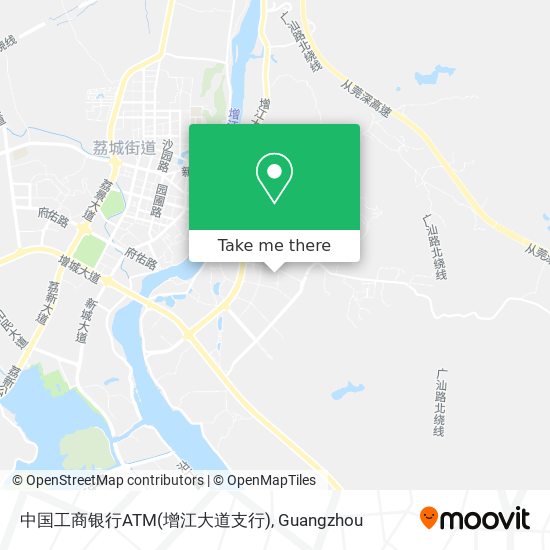 中国工商银行ATM(增江大道支行) map