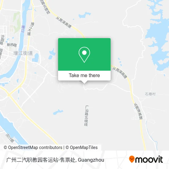 广州二汽职教园客运站-售票处 map