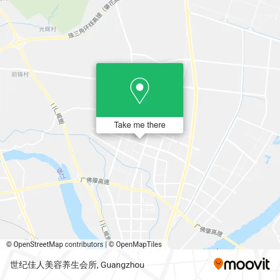 世纪佳人美容养生会所 map