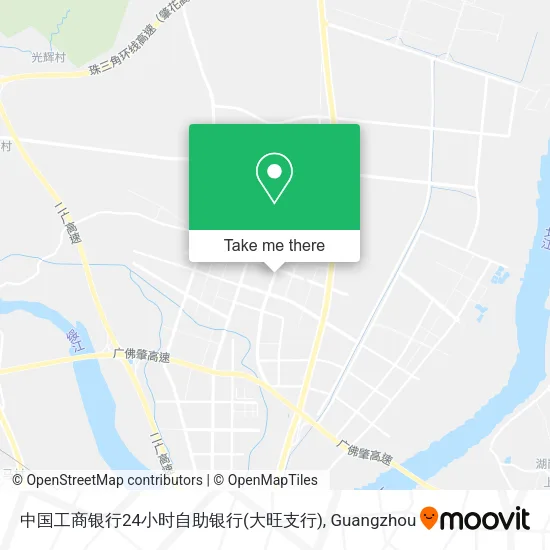 中国工商银行24小时自助银行(大旺支行) map