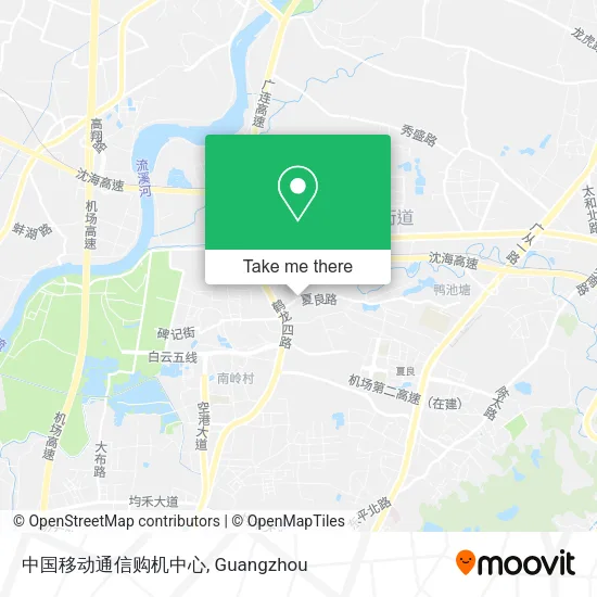中国移动通信购机中心 map