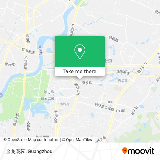 金龙花园 map