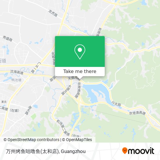 万州烤鱼咕噜鱼(太和店) map