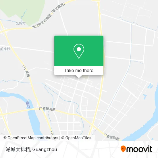 潮城大排档 map
