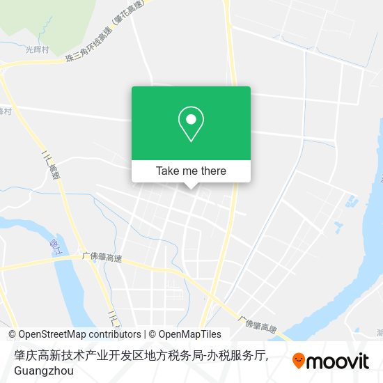 肇庆高新技术产业开发区地方税务局-办税服务厅 map