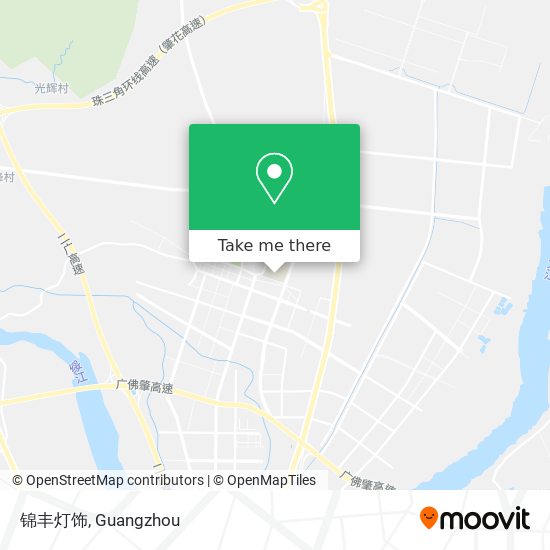 锦丰灯饰 map