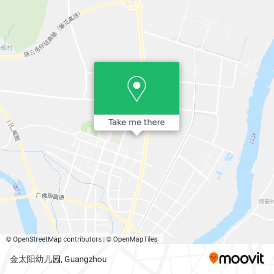 金太阳幼儿园 map