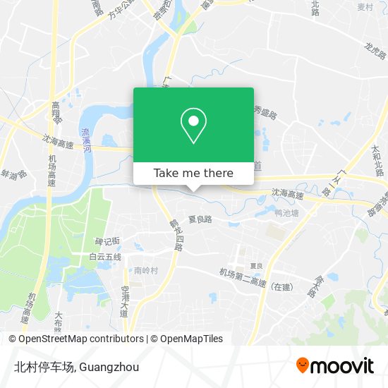 北村停车场 map