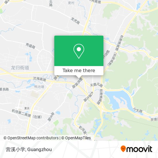 营溪小学 map