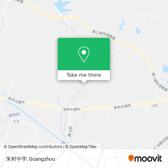 朱村中学 map