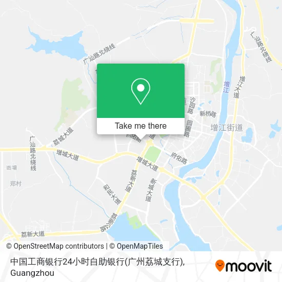中国工商银行24小时自助银行(广州荔城支行) map