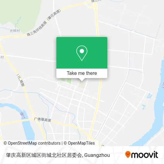 肇庆高新区城区街城北社区居委会 map