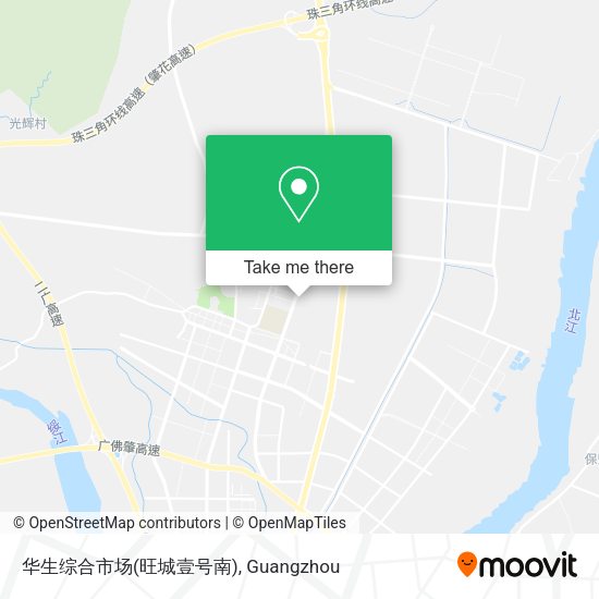华生综合市场(旺城壹号南) map
