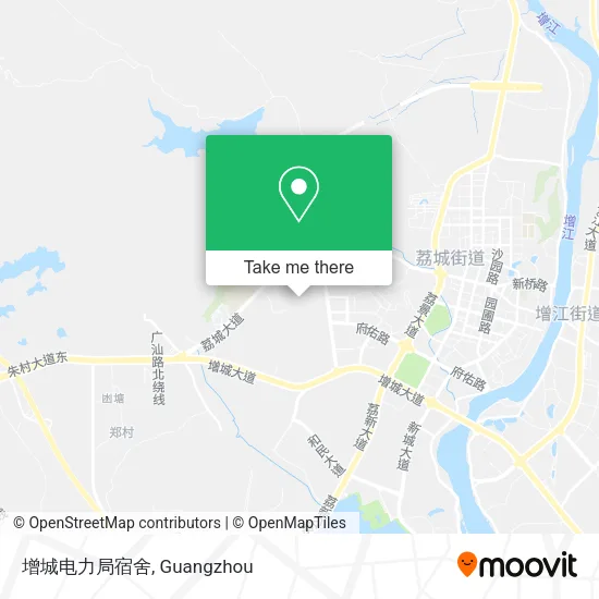 增城电力局宿舍 map