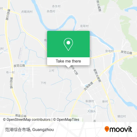 范湖综合市场 map