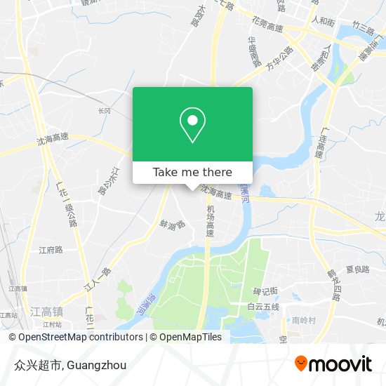 众兴超市 map