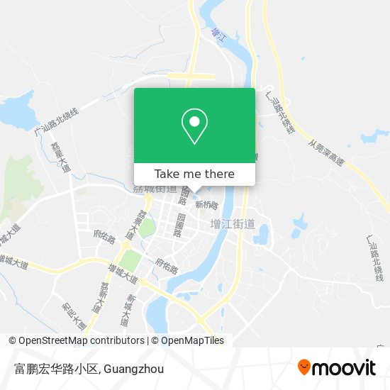 富鹏宏华路小区 map