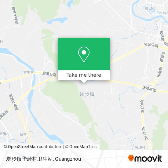 炭步镇华岭村卫生站 map