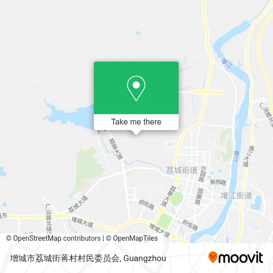 增城市荔城街蒋村村民委员会 map