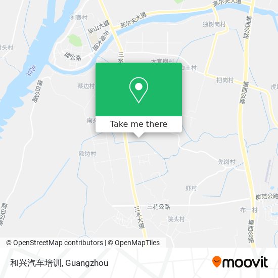 和兴汽车培训 map