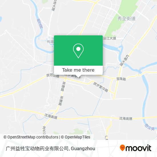 广州益牲宝动物药业有限公司 map