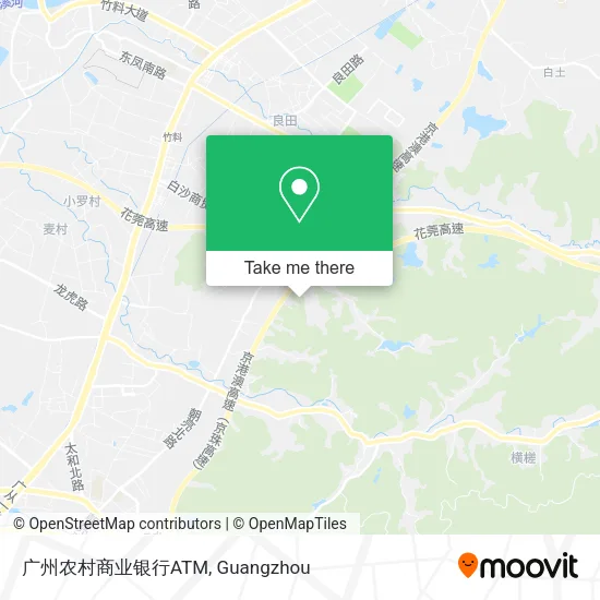 广州农村商业银行ATM map