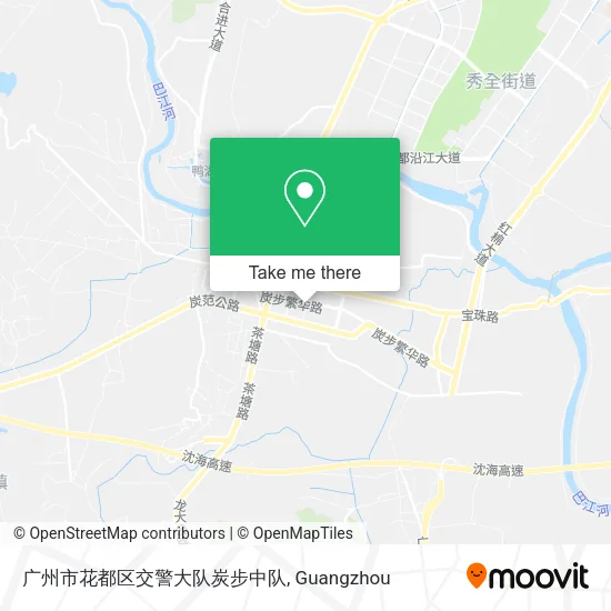 广州市花都区交警大队炭步中队 map