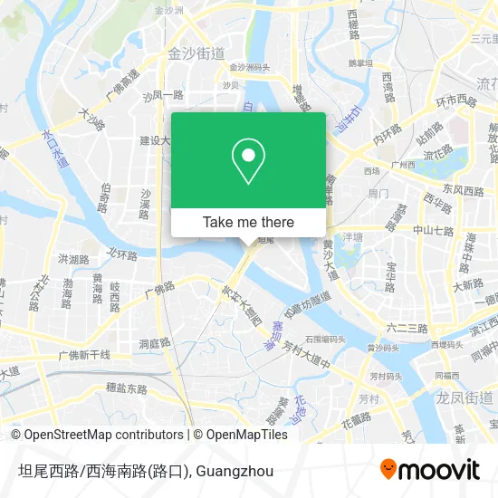 坦尾西路/西海南路(路口) map