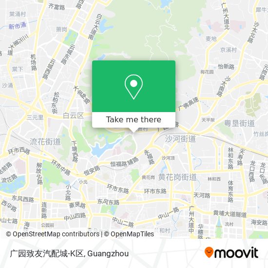 广园致友汽配城-K区 map